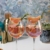 BarCraft, Große Ballongläser für Gin, mit Pinkfarbenem Perligem Regenbogen-Schimmer, Geschenkbox, 500 ml (2-Teiliges Set) - 6
