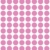 AVERY Zweckform 3594 selbstklebende Markierungspunkte (Ø 8 mm, 416 ablösbare Klebepunkte auf 4 Bogen, runde Aufkleber für Kalender, Planer und zum Basteln, Papier, matt) pink - 3