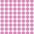AVERY Zweckform 3594 selbstklebende Markierungspunkte (Ø 8 mm, 416 ablösbare Klebepunkte auf 4 Bogen, runde Aufkleber für Kalender, Planer und zum Basteln, Papier, matt) pink - 6