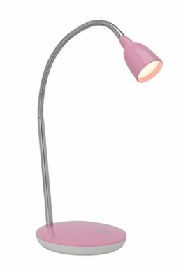 Brilliant Anthony LED Tischleuchte 40cm Flexarm eisen/rosa Büro 200 Lumen, LED integriert - 1