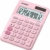 CASIO Tischrechner MS-20UC-PK, 12-stellig, in Trendfarben, Steuerberechnung, Zeitumrechnung, Solar-/Batteriebetrieb - 1