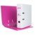 ELBA 100081031 Ordner myColour Kunststoffbezug außen und innen 8 cm breit DIN A4 zweifarbig weiß und pink, 1 Stück - 2