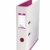ELBA 100081031 Ordner myColour Kunststoffbezug außen und innen 8 cm breit DIN A4 zweifarbig weiß und pink, 1 Stück - 1
