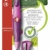 Ergonomischer Druck-Bleistift für Rechtshänder - STABILO EASYergo 3.15 in pink/lila - inklusive 1 dicken Mine - Härtegrad HB & Spitzer - 1