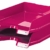 HAN Briefablage VIVA – 5 STÜCK, stilvolle, elegante Design-Briefablage in Premium-Qualität. DIN A4/C4, mit Beschriftungsclips, pink, 10275-96 - 2