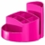HAN Schreibtischköcher RONDO – eleganter Köcher mit 9 Fächern, stabil, hochglänzend und in Premium-Qualität, pink, 17460-96 - 3