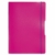 Herlitz 11361474 Notizheft (A4, PP-Wechselcover mit Verschlußgummi, 80g/m²) 80 Blatt pink - 4