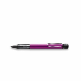 LAMY AL-star Kugelschreiber 299 – Kuli aus Aluminium in der Farbe Vibrant Pink mit ergonomischem Griff und transparentem Griffstück – Mit Großraummine – Strichbreite M - 1
