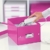 Leitz DVD Aufbewahrungsbox, Pink, Mit Deckel, Click & Store, 60420023 - 5