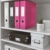 Leitz Lever Arch File, Metallic Pink, A4, 80 mm Rückenbreite, WOW Range, 10050023, Design kann variieren - 5