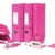 Leitz Lever Arch File, Metallic Pink, A4, 80 mm Rückenbreite, WOW Range, 10050023, Design kann variieren - 6