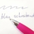 Libetui 10-er Pack Kugelschreiber rutschfeste Griffzone Großraumine Druckkugelschreiber Kuli blauschreibend Gehäuse Farbe Pink - 2