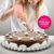 MoNiRo 3er Set Profi Spritzbeutel in rosa - Wiederverwendbare Silikon Spritzbeutel - Spritztüten zum Backen - Kuchen - Torten Zubehör - perfekt für Ihr Spritztüllen Set - Cupcakes verzieren - 5