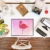 Mr. & Mrs. Panda Mädchen, Kinder, Schreibtischunterlage Flamingo Classic - Farbe Aquarell Pink - 4
