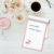nikima Schönes für Kinder - A6 Notizblock Flamingo rosa pink Punkte - 50 Blatt to do Liste Einkaufszettel Planer Mädchen - Give Away, Goodie zum Kindergeburtstag Schuleintritt Notizzettel - 5