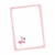 nikima Schönes für Kinder - A6 Notizblock Flamingo rosa pink Punkte - 50 Blatt to do Liste Einkaufszettel Planer Mädchen - Give Away, Goodie zum Kindergeburtstag Schuleintritt Notizzettel - 1