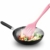Binhai Rosa Spatel Silikon Kochset Küchenutensilien - Spachtelbürsten Backölbürste Schneebesen Schlitzwender - Küchenutensilien Antihaft & Hitzebeständig zum Kochen Backen - 3