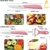 Happy-YoYo Küchenkeramik-Messerset mit Messerblock - 6-teiliges Kochmesser Fleischbeil Universalmesser Obstmesser Melonen-Hobel-Scharf ohne Schleifen Anti-Skew-Set Geschenk - 6