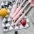 Rorence Silikon-Kochgeschirr-Set:12-teilige Küchenutensilien Antihaft- und hitzebeständig Silikon- und Edelstahlgriffe - Pink - 6