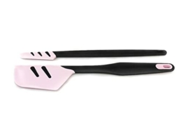 Tupperware Top-Schaber Griffbereit Set schwarz-rosa D167 Silikon 38692 - 1